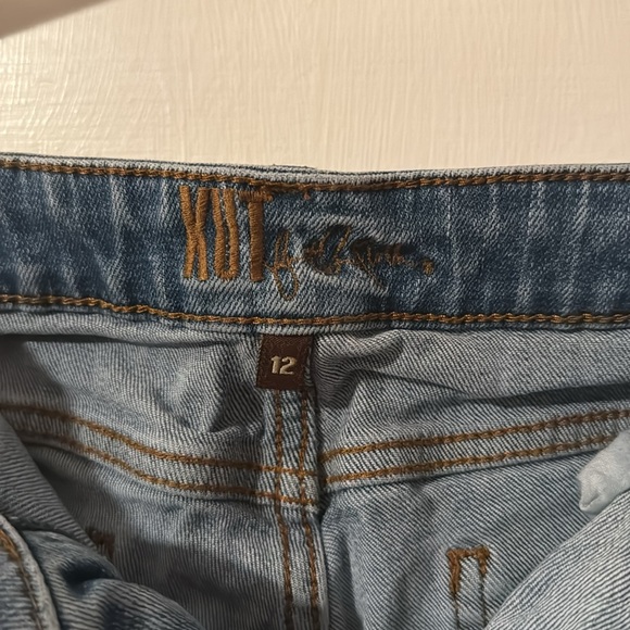 COPY - Kut From The Kloth Low Ride Distressed Women's Jeans Size 12 - Picture 9 of 14